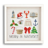 Merry In Nantucket Icons Wall Art