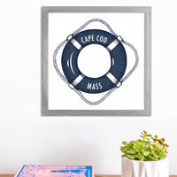 Personalized Lifesaver 12" x 12"Framed Wall Art