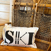 Ski Lumbar Pillow