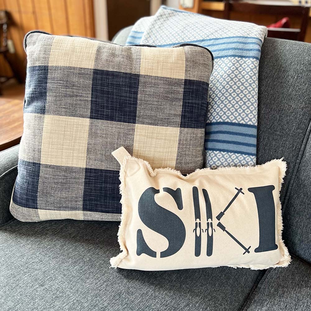 Ski Lumbar Pillow