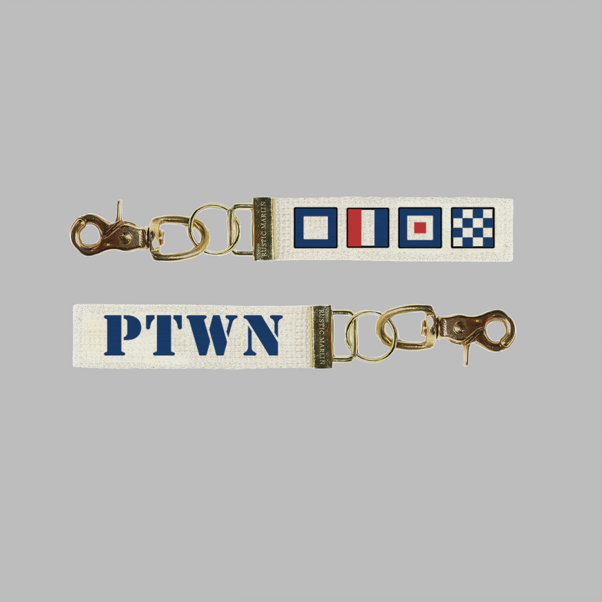 PTWN Nautical Flags Keychain