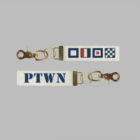 PTWN Nautical Flags Keychain