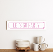 Load image into Gallery viewer, Personalized Pink Gingham Barn Wood Sign
