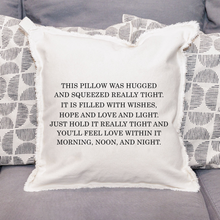 Load image into Gallery viewer, Hug Square Pillow

