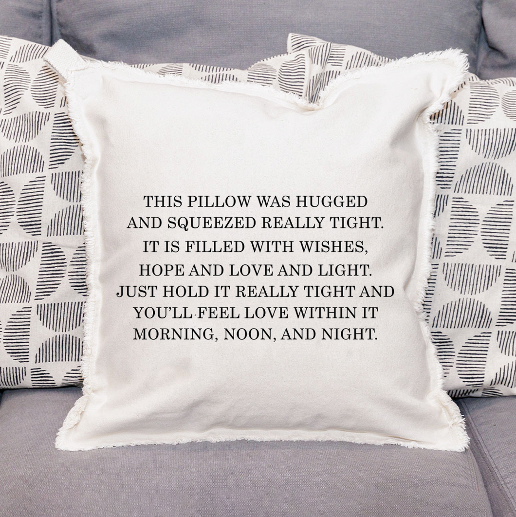 Hug Square Pillow