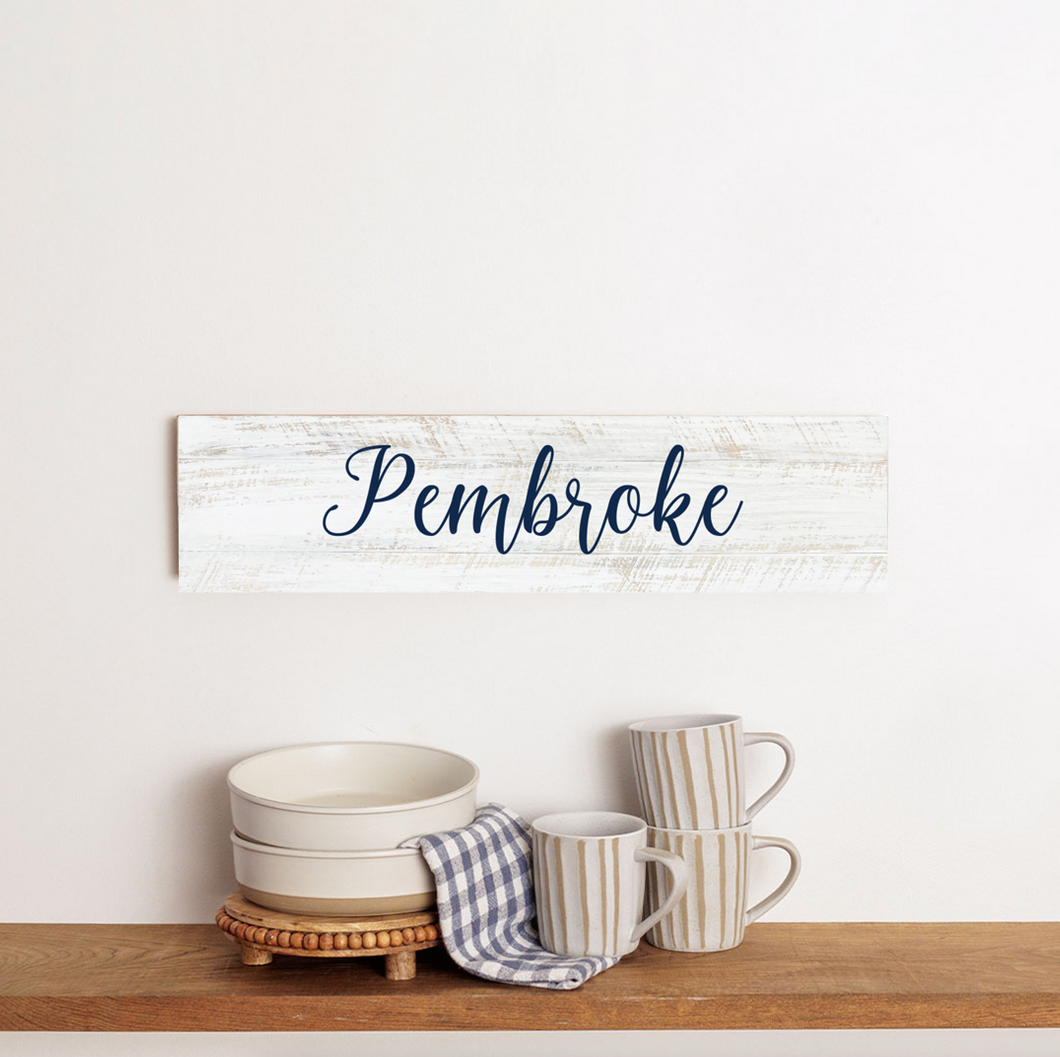 Personalized Your Word Wood Sign