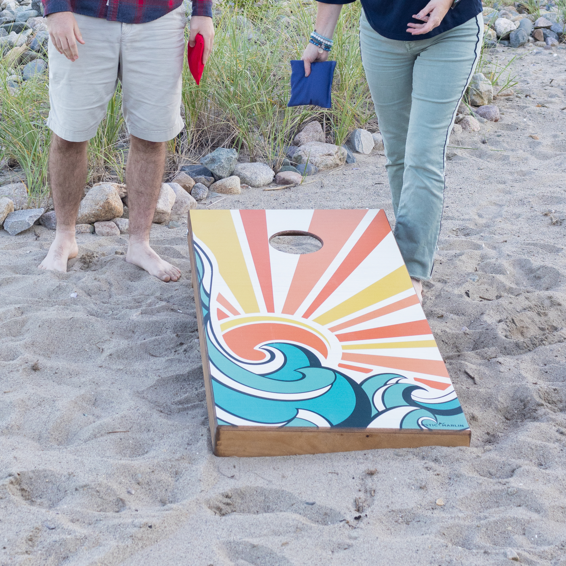 coastal-sunset-cornhole-game-set