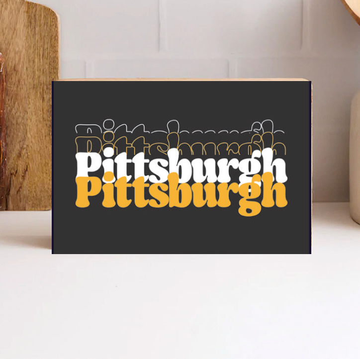 Pittsburgh Wood Block