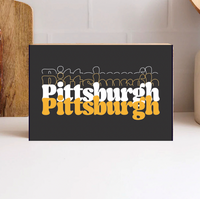 Pittsburgh Wood Block