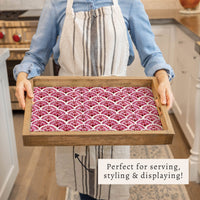 Fan Tiles Serving Tray