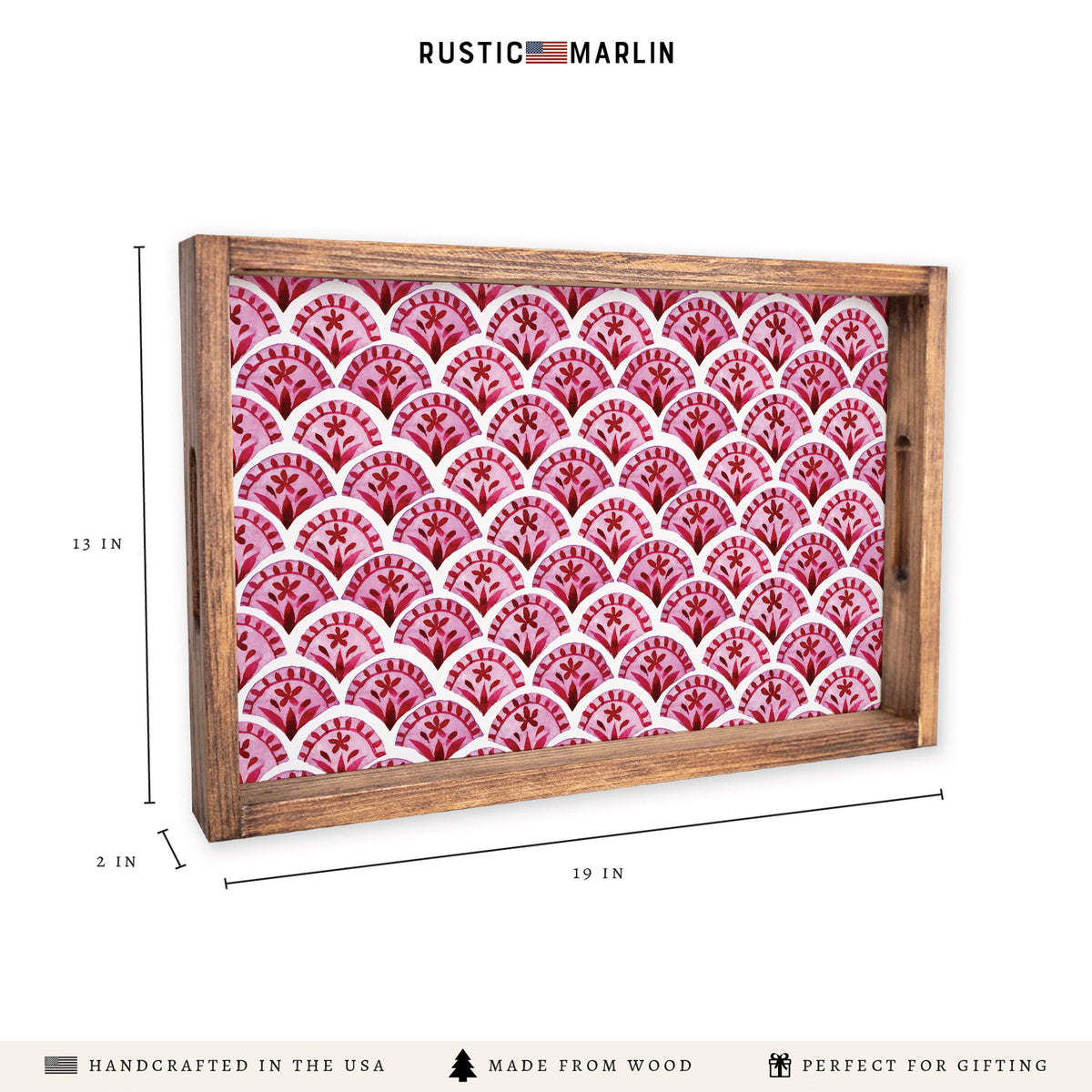 Fan Tiles Serving Tray
