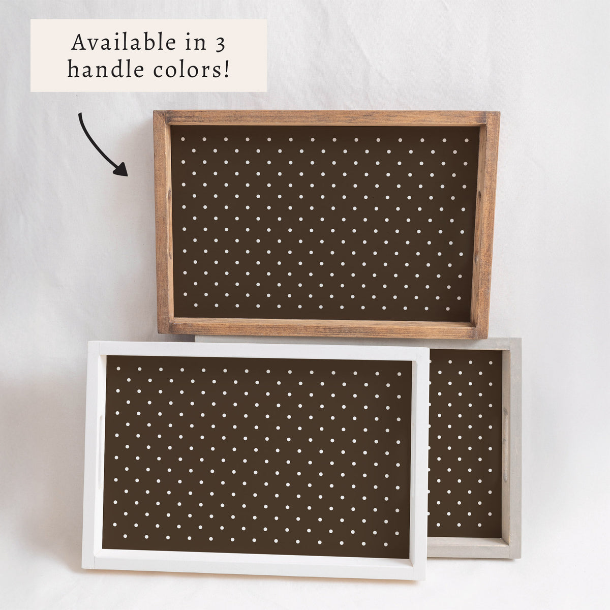 Polka Dot Serving Tray