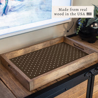 Polka Dot Serving Tray