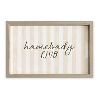 Homebody Club Serving Tray
