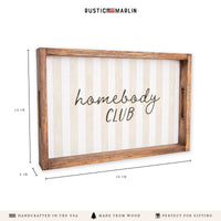 Homebody Club Serving Tray