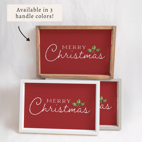 Merry Christmas Serving Tray