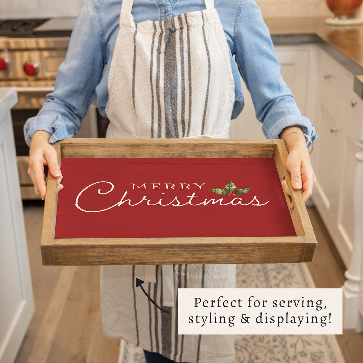 Merry Christmas Serving Tray