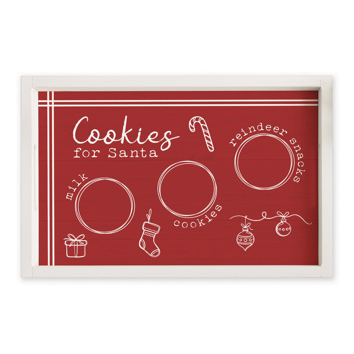 Cookies For Santa Serving Tray