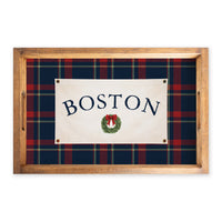 Tartan Banner Personalized Serving Tray