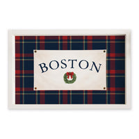 Tartan Banner Personalized Serving Tray