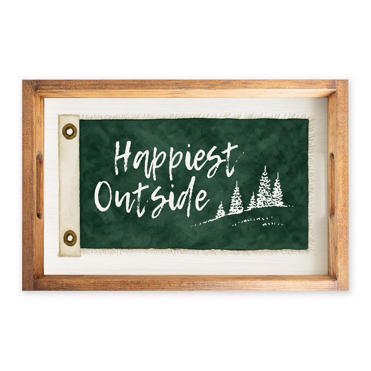 Happiest Outside Serving Tray