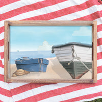 Boat Wooden Serving Tray