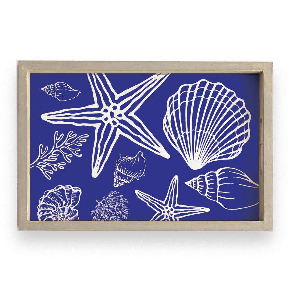Sea Shells Serving Tray