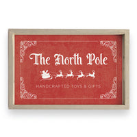 The North Pole Serving Tray