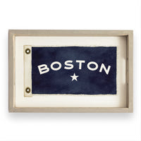 Vintage Flag Star Personalized Tray