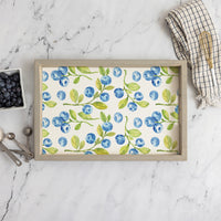 Blueberries Serving Tray