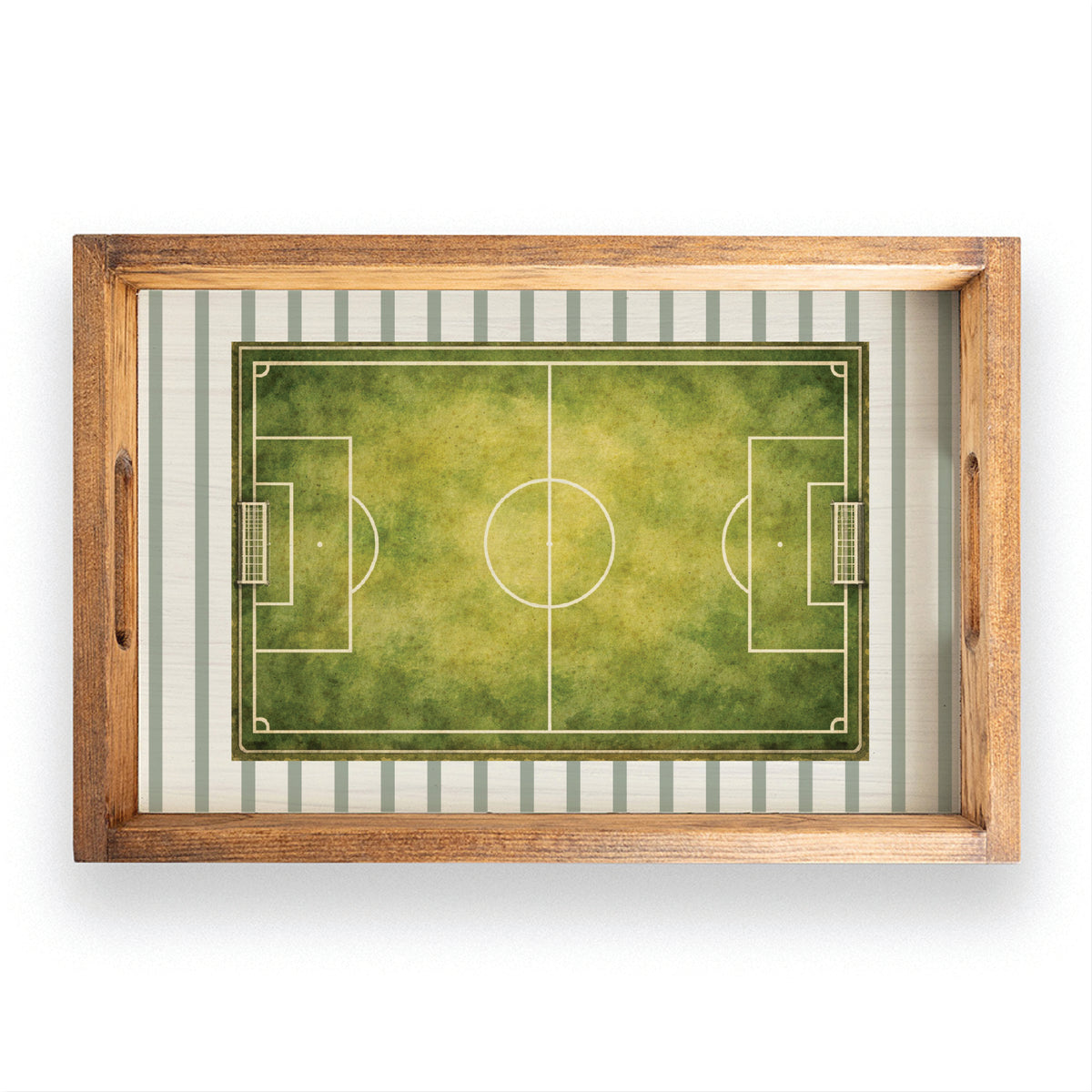Soccer Field Serving Tray