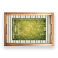 Soccer Field Serving Tray