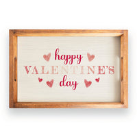 Sweet Hearts Valentine's Wooden Serving Tray