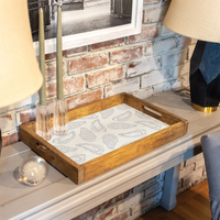 Oysters Wooden Serving Tray