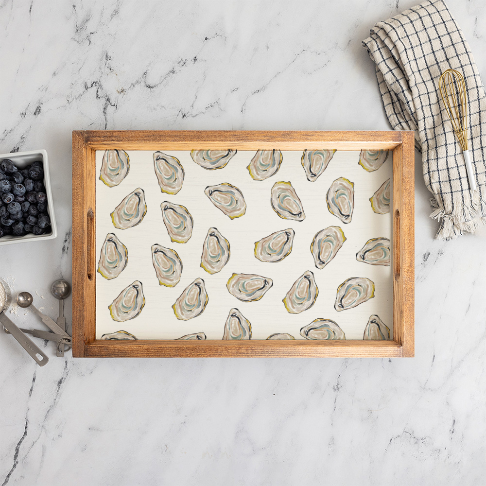 Harbor Oysters Serving Tray