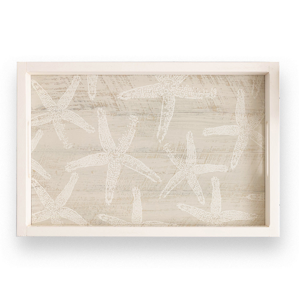 Neutral Starfish Serving Tray
