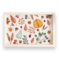 Fall Pattern Serving Tray