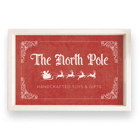 The North Pole Serving Tray