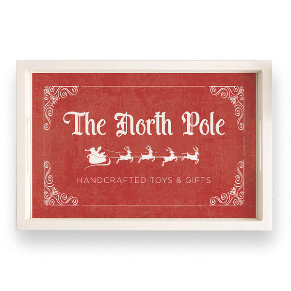 The North Pole Serving Tray