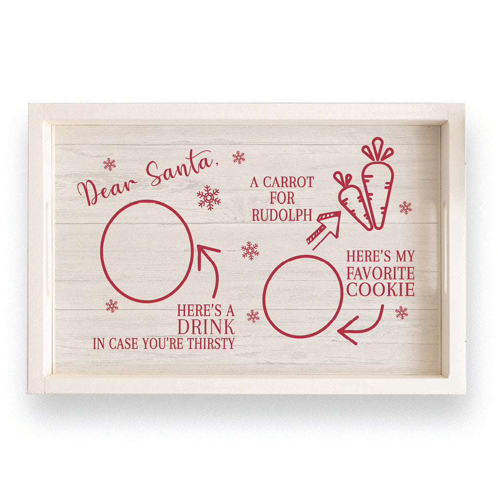 Dear Santa Serving Tray