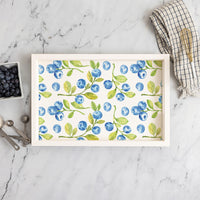 Blueberries Serving Tray