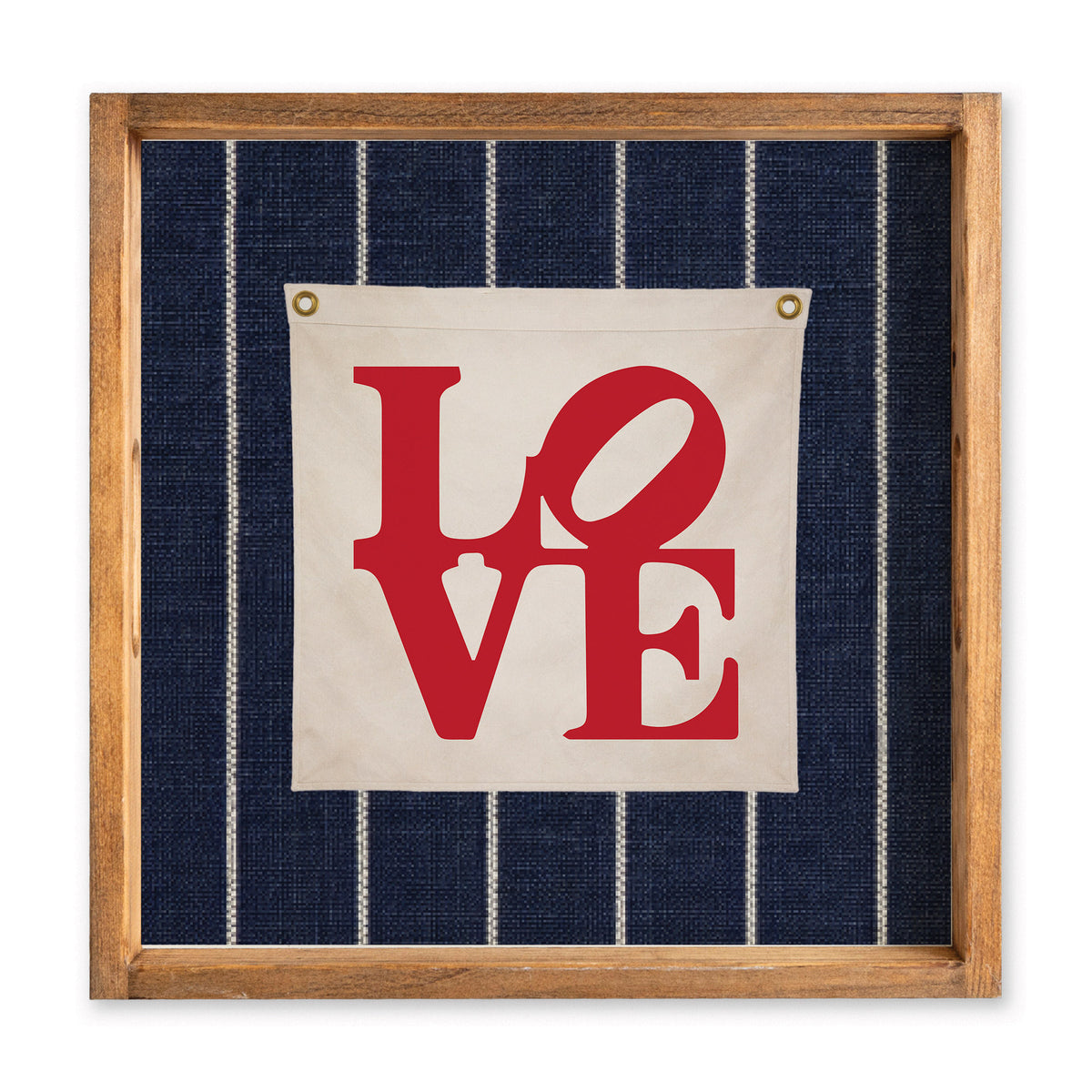 Philadelphia Love Statue Square Tray