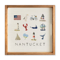Nantucket Icons Serving Tray