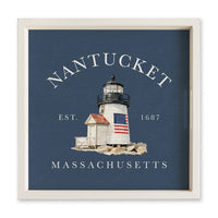 Nantucket Brant Point Lighthouse Serving Tray