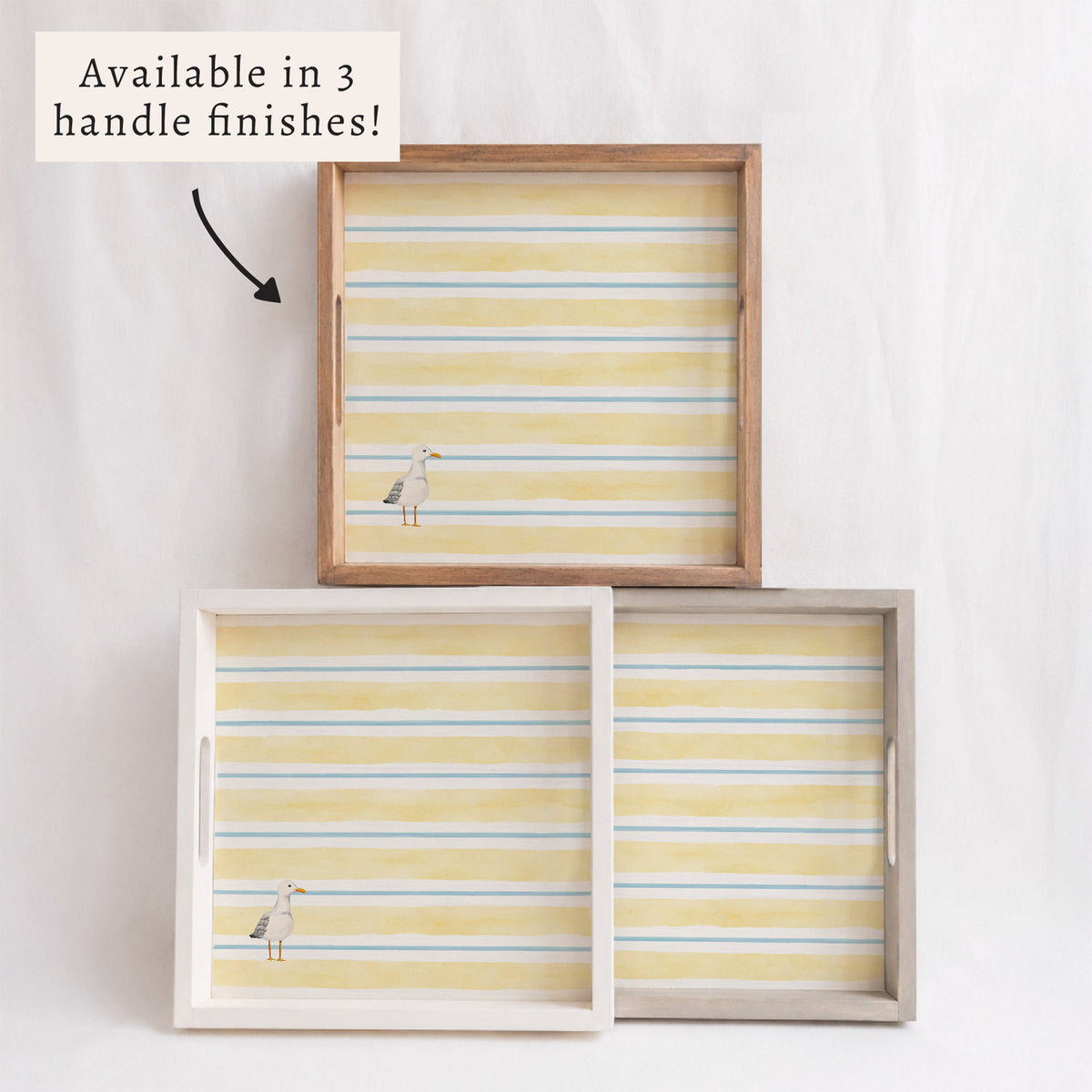Seagull Stripe Serving Tray