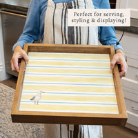 Seagull Stripe Serving Tray