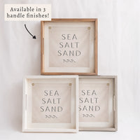 Sea Salt Sand Serving Tray