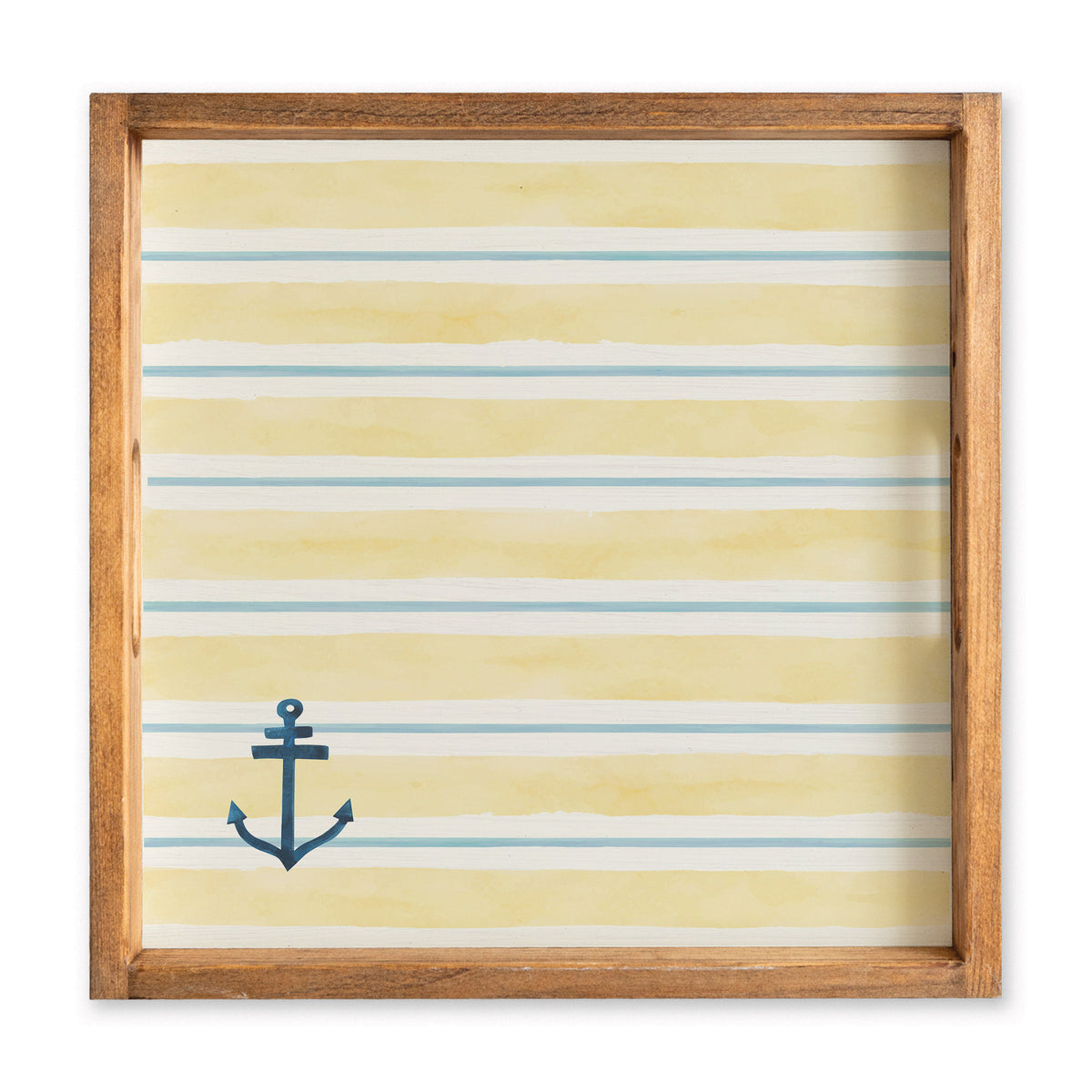 Anchor Stripe Serving Tray