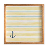 Anchor Stripe Serving Tray