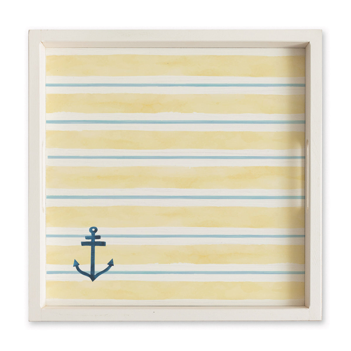 Anchor Stripe Serving Tray